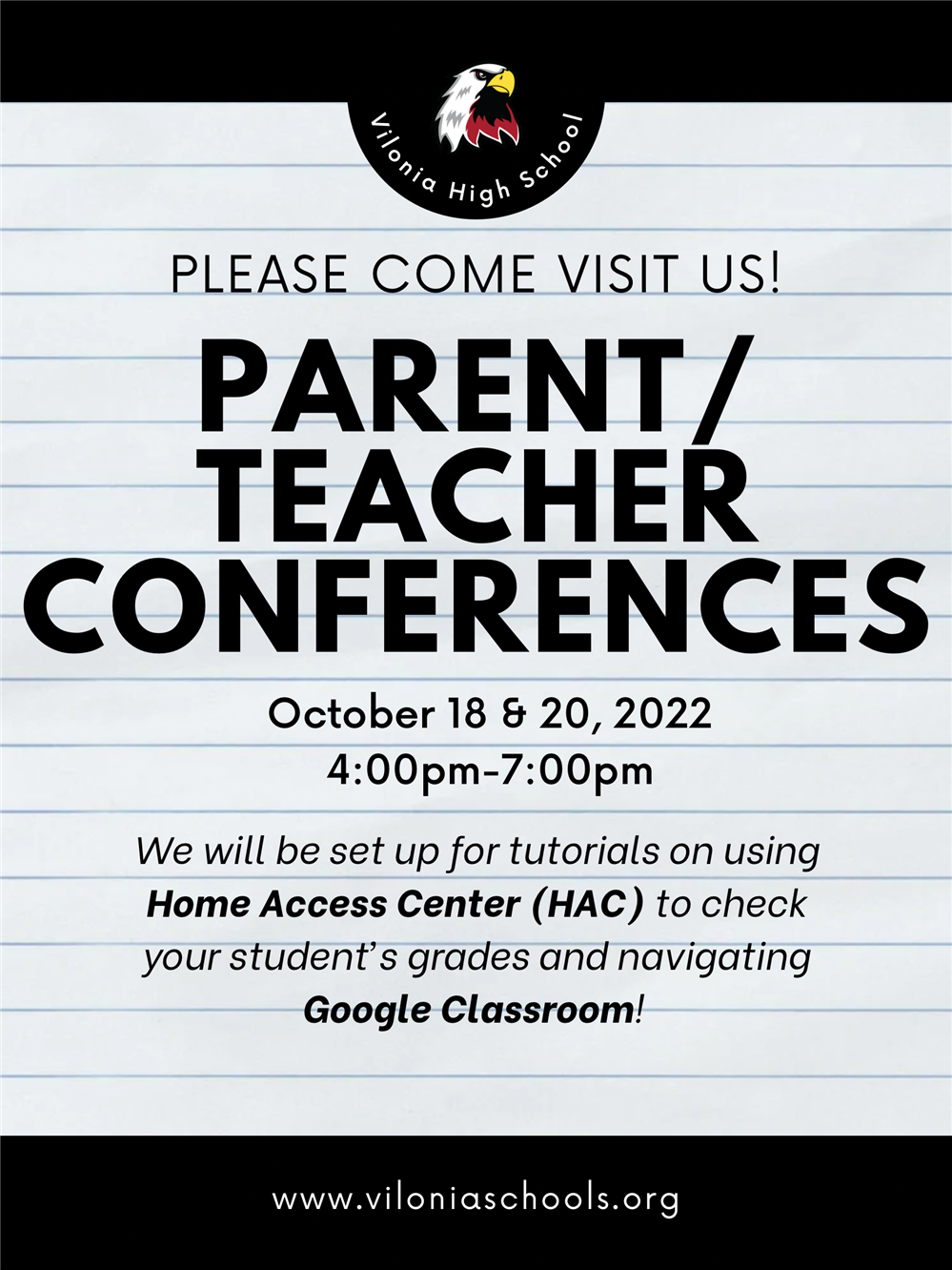  Parent/Teacher Conferences